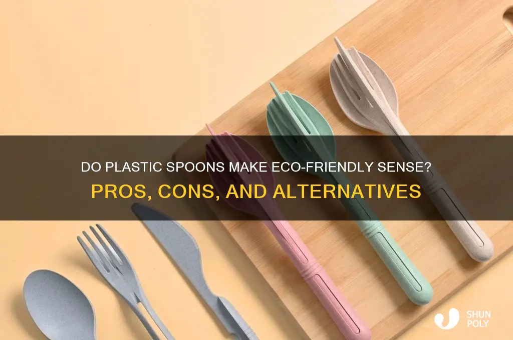 do plastic spoons make