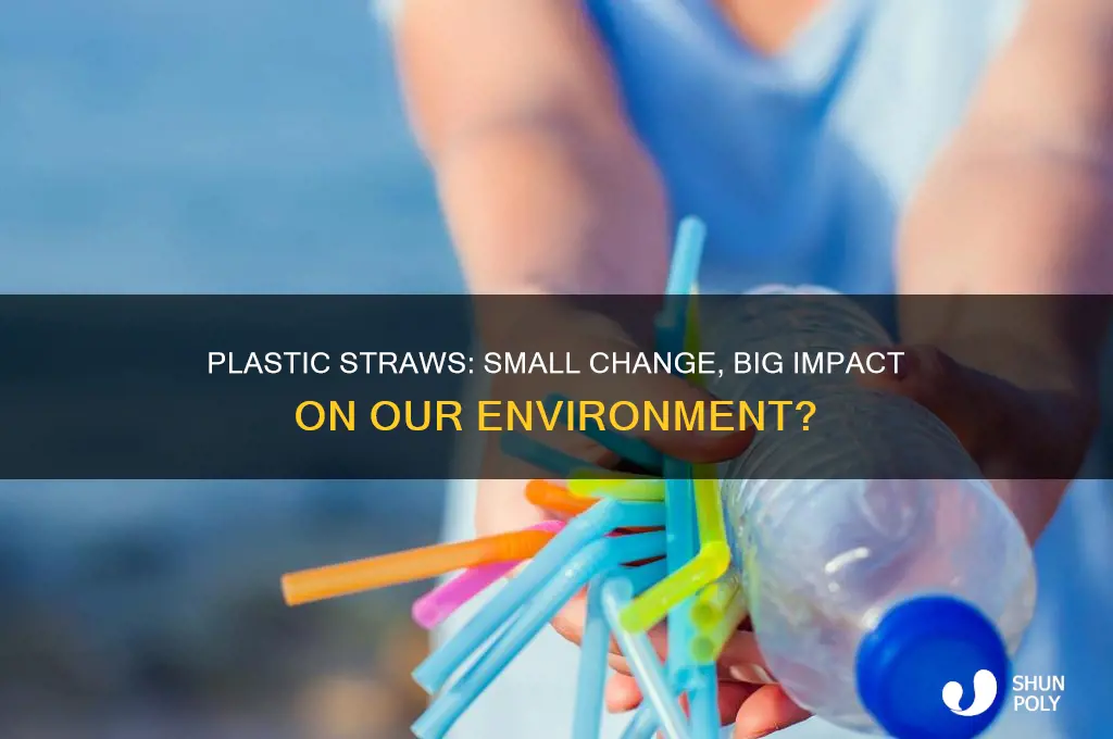 do plastic straws really make a difference