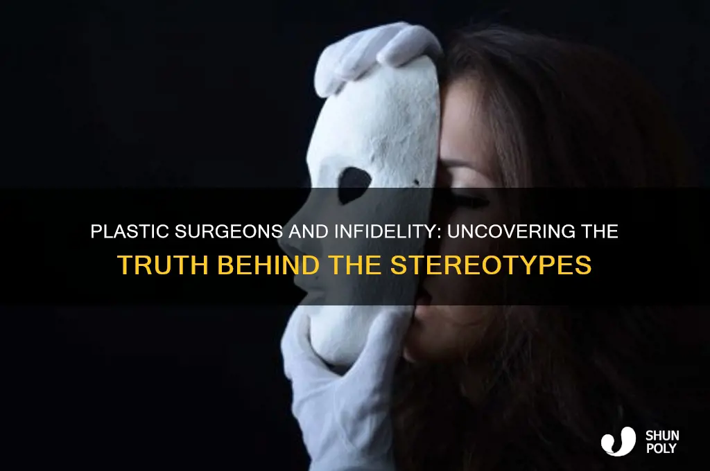 do plastic surgeons cheat on their wives