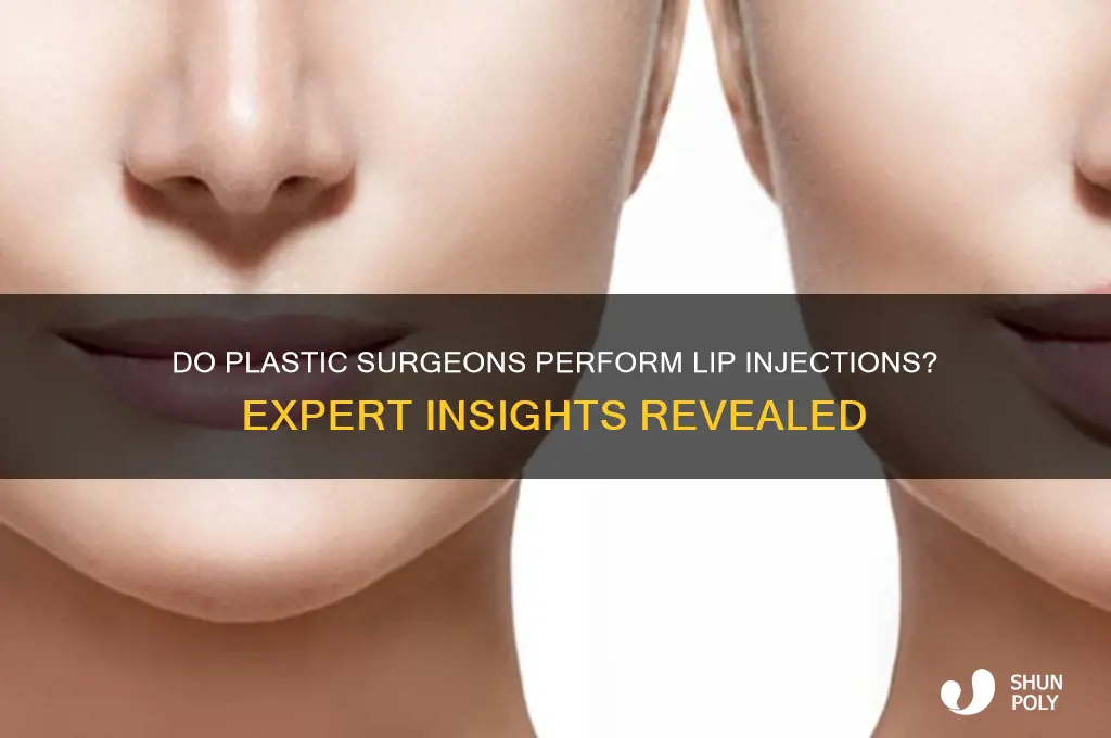 do plastic surgeons do lip injections