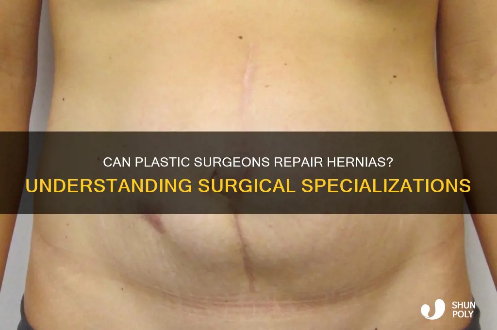 do plastic surgeons fix hernias