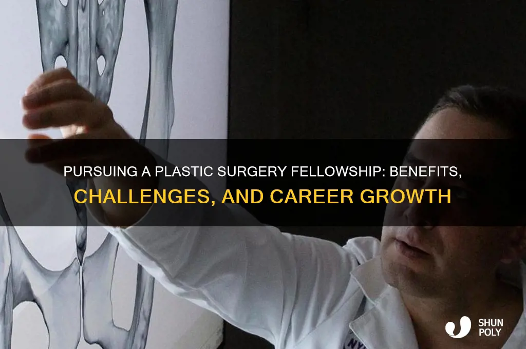 do plastic surgery fellowship