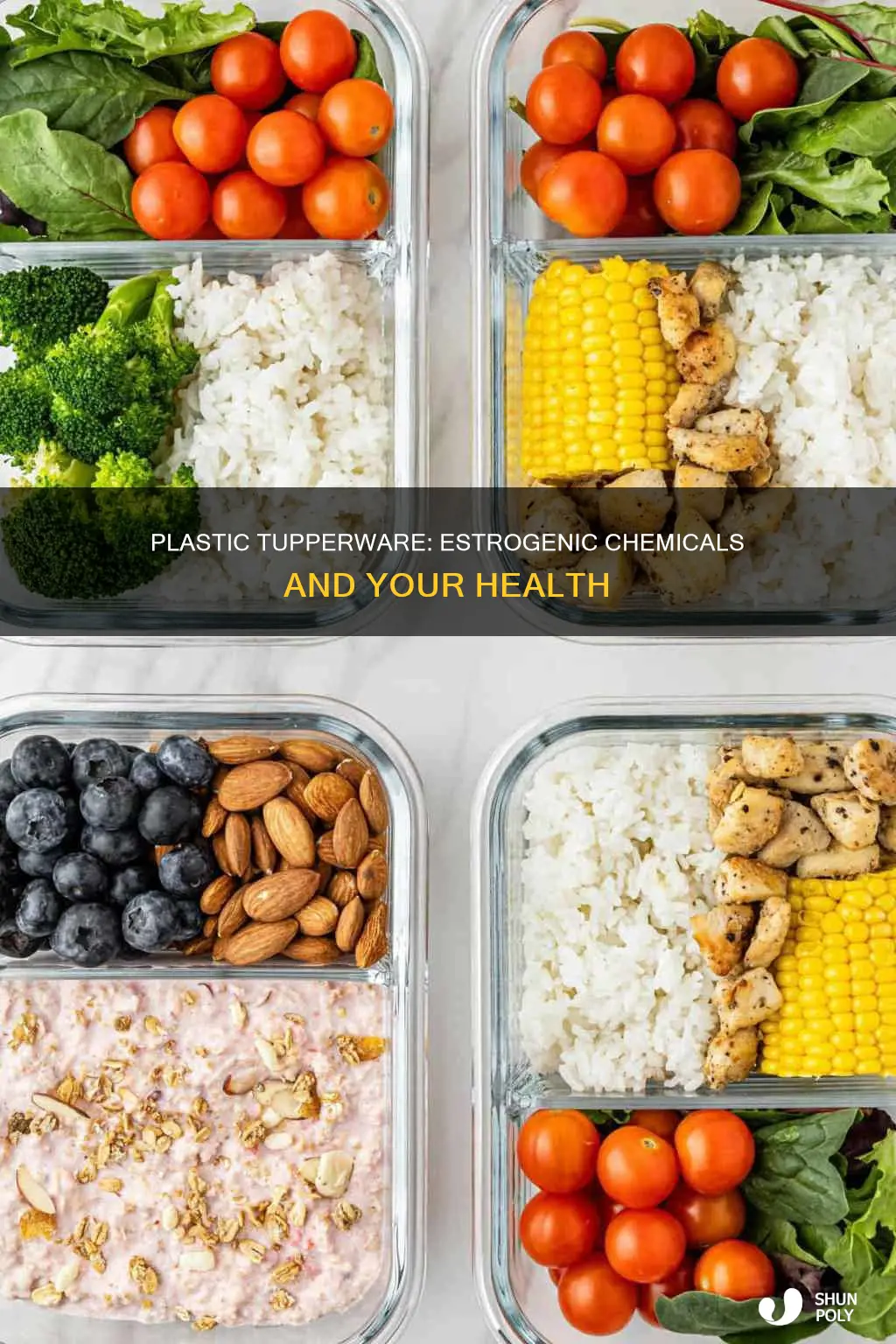 do plastic tuberware have estrogen in it