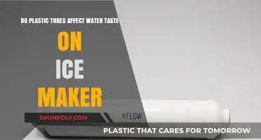 Do Plastic Tubes Impact Ice Maker Water Taste? Find Out
