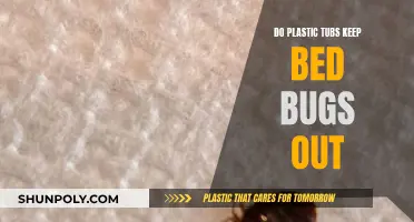 Plastic Tubs: Effective Bed Bug Barrier?