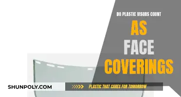 Are Plastic Visors Effective Face Coverings?