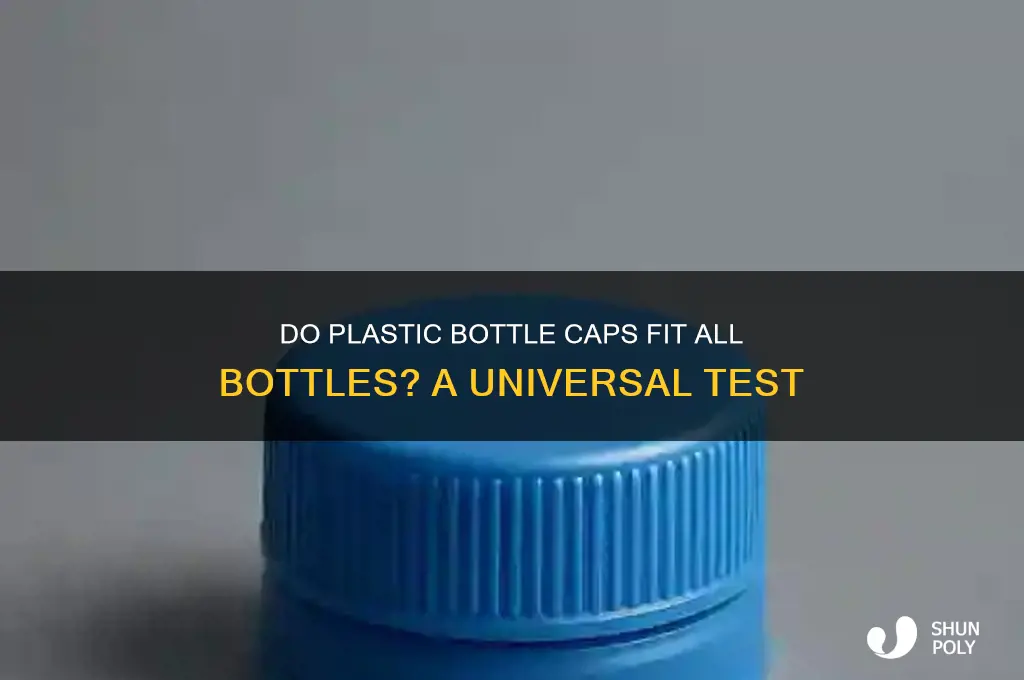 do plastic water bottle caps work on everyone