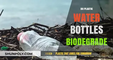 Do Plastic Water Bottles Biodegrade? Uncovering the Environmental Impact