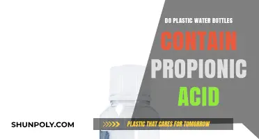 Do Plastic Water Bottles Contain Propionic Acid? Unveiling the Truth