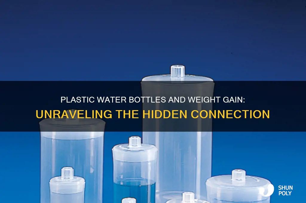 do plastic water bottles make you gain weight