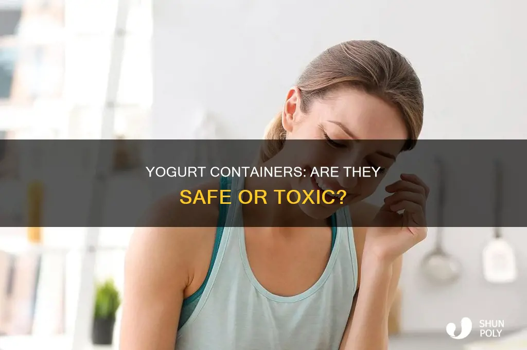 do plastic yogurt containers have bpa