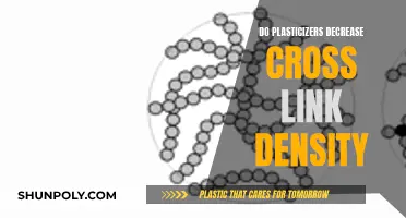 Plasticizers' Effect: Reducing Cross-Link Density in Polymers