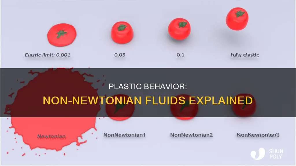 do plastics behave as non-newtonian
