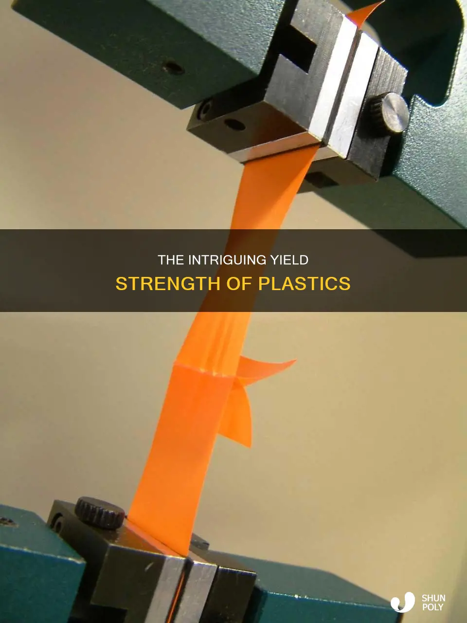 do plastics have a yield strength