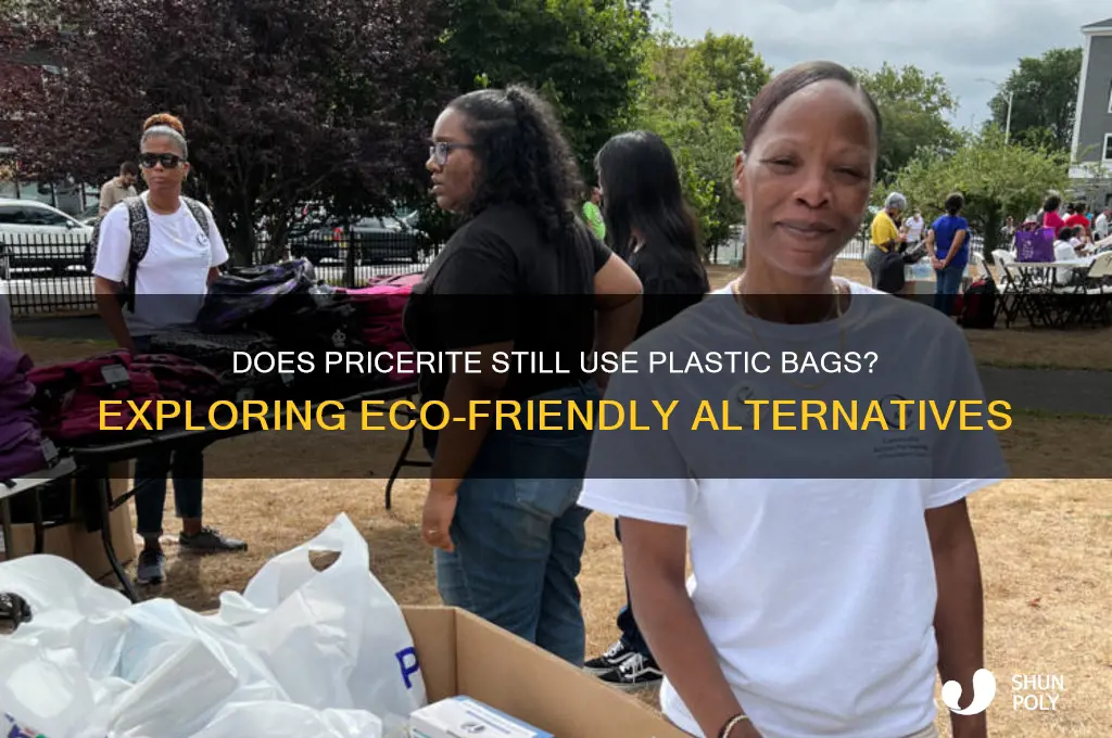 do pricerite use plastic bags