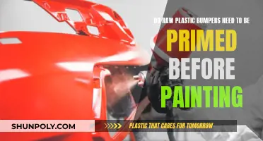 Primer for Raw Plastic Bumpers: To Paint or Not?