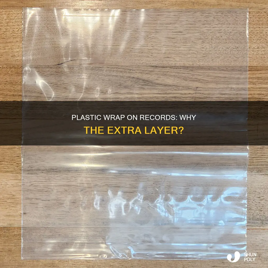 do records come with plastic on them