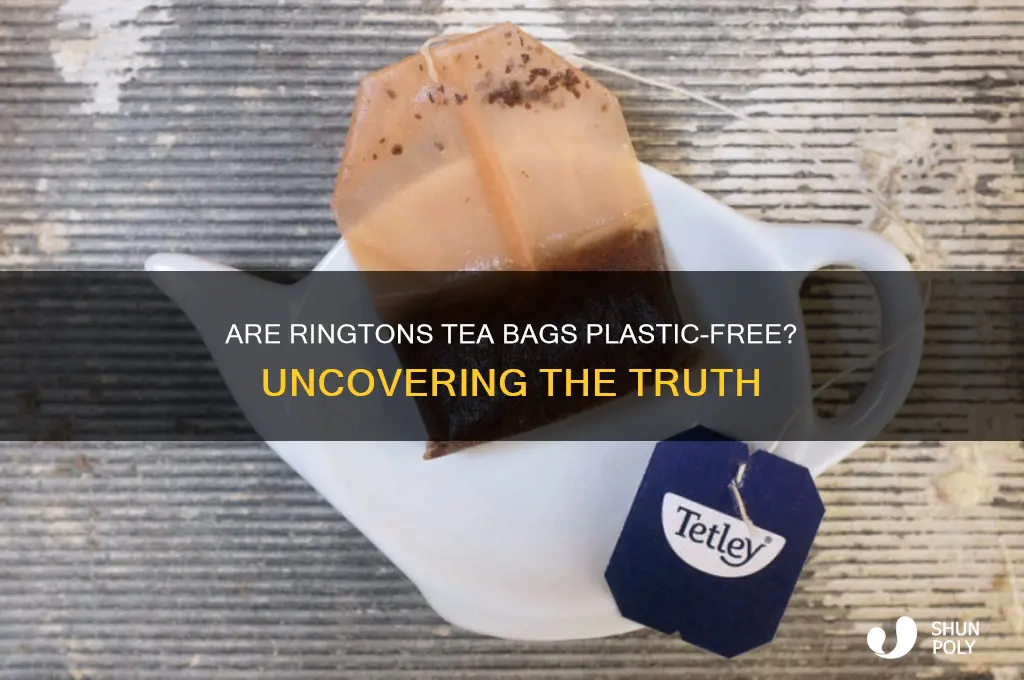 do ringtons tea bags contain plastic