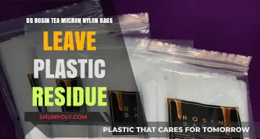 Rosin Tea Micron Nylon Bags: Plastic Residue Concerns Explored