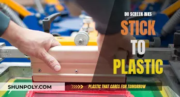 Screen Inks and Plastics: A Sticky Situation?