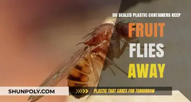 Plastic Containers: Effective Fruit Fly Barriers?