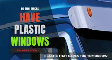 Are Semi Truck Windows Plastic or Glass?