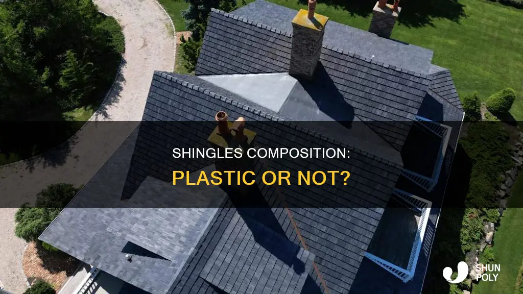 do shingles have plastic in them