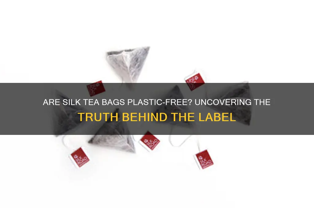 do silk tea bags contain plastic