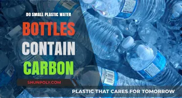 Do Small Plastic Water Bottles Contain Carbon? Unveiling the Truth