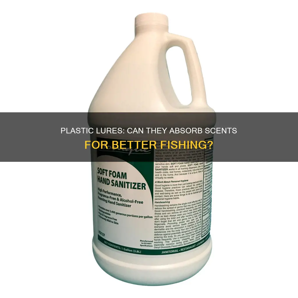 do soft plastic lures absorb scents
