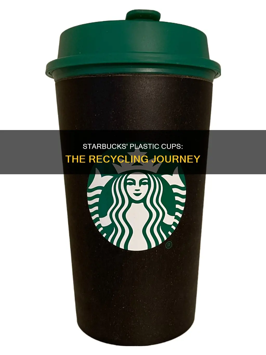 do starbucks plastic coffee cups get recycled