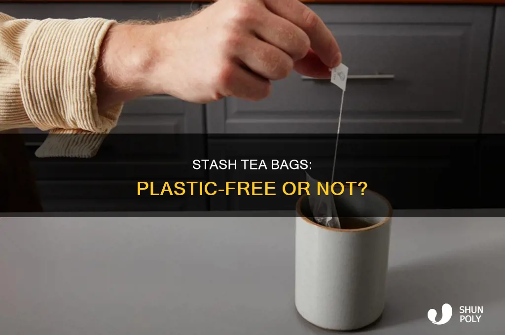 do stash tea bags contain plastic