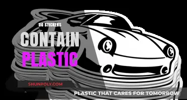Sticker Composition: Plastic or Not?