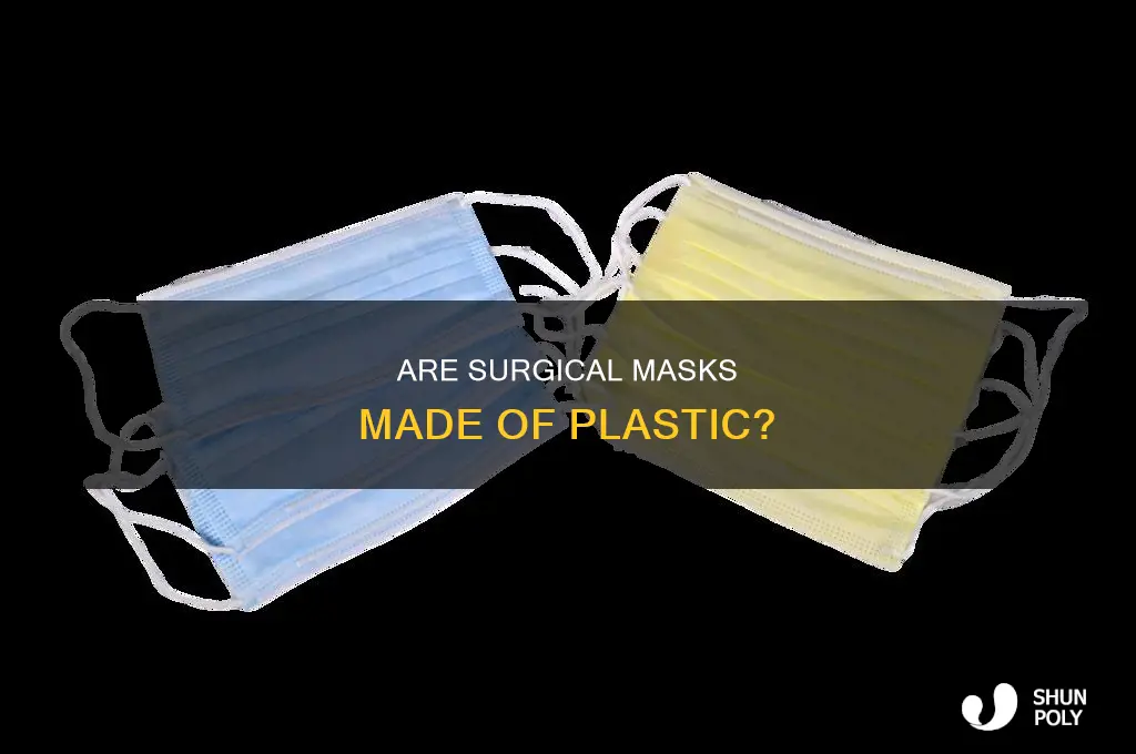do surgical masks contain plastic