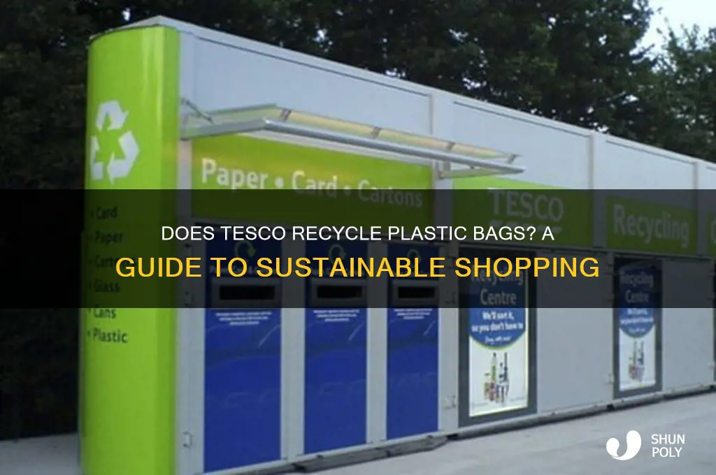 do tesco recycle plastic bags