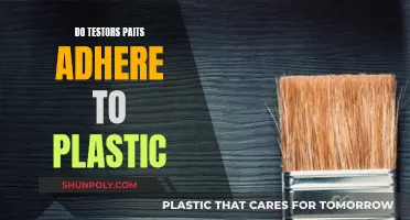 Adhesion Qualities of Testors Paints on Plastic Surfaces