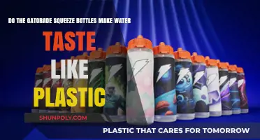 Does Gatorade Squeeze Bottles Alter Water Taste with Plastic Flavor?
