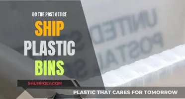 Shipping Plastic Bins: Does Your Post Office Offer This Service?