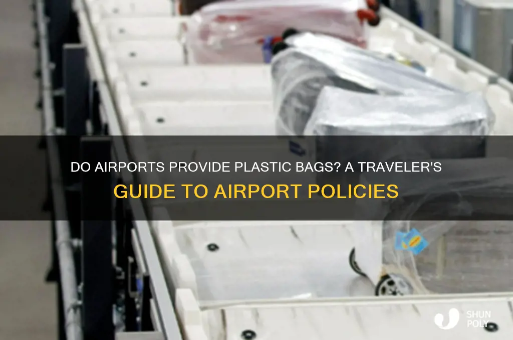 do they give you plastic bags at airport