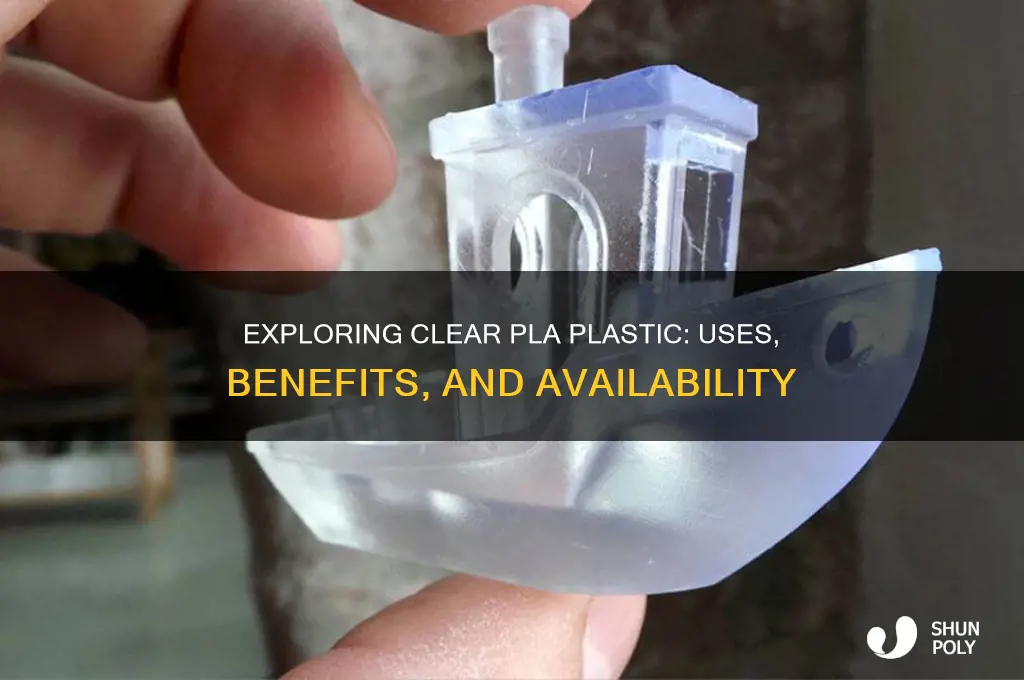 do they have clear pla plastic