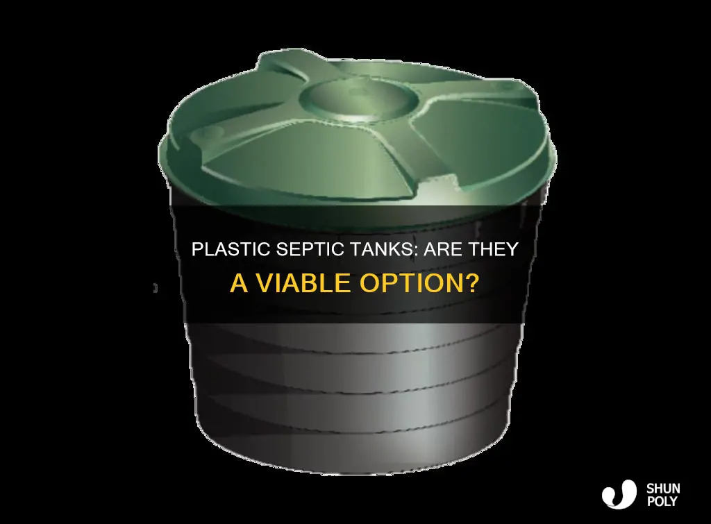 do they have plastic septic tanks