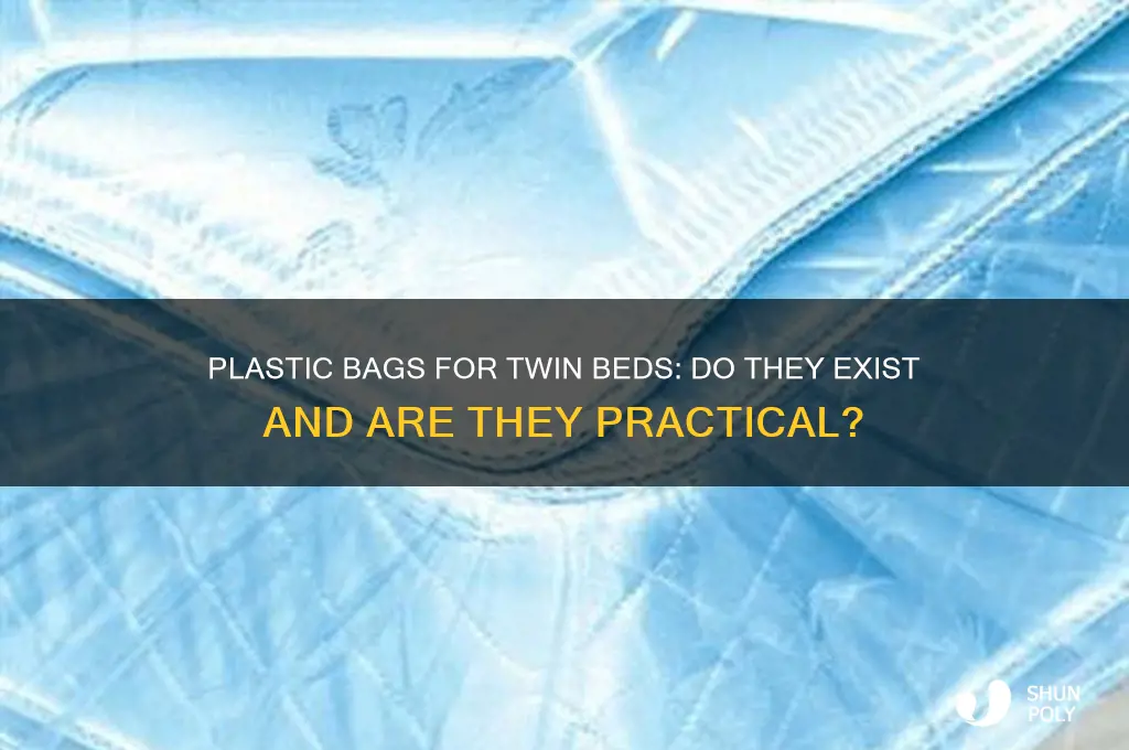 do they make plastic bags for a twin size bed
