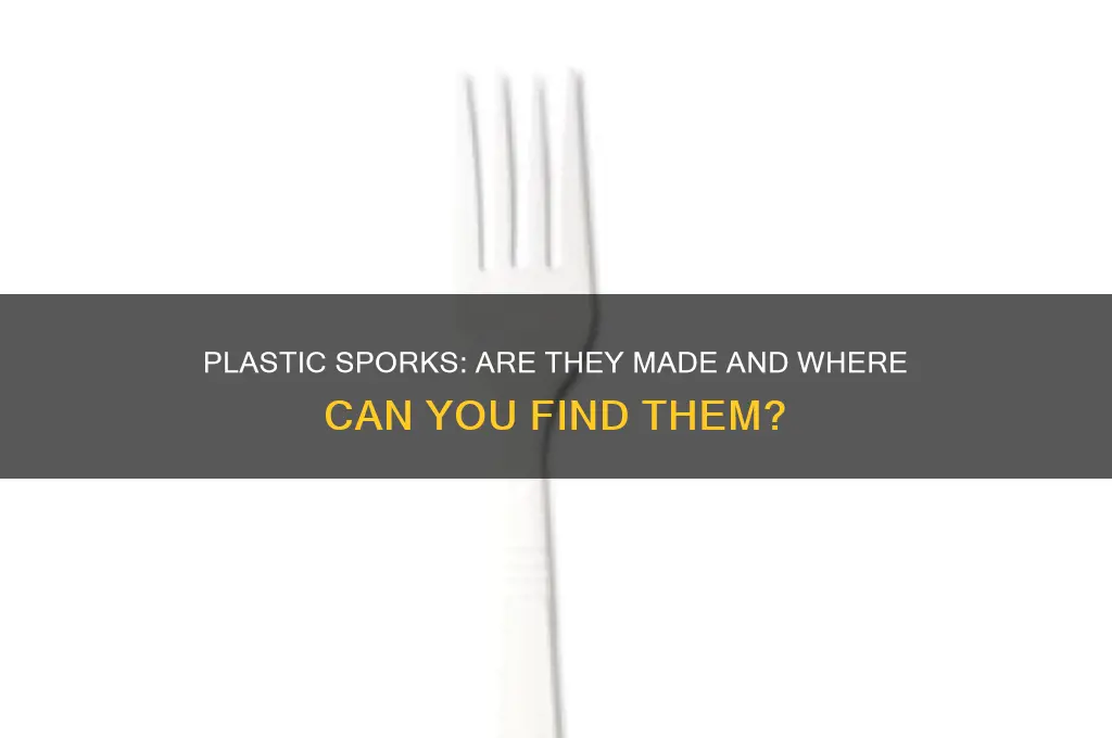 do they make plastic spork