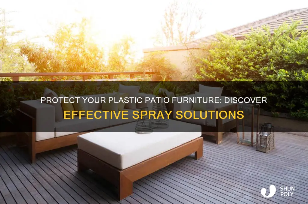 do they make protectant spray for plastic patio furniture