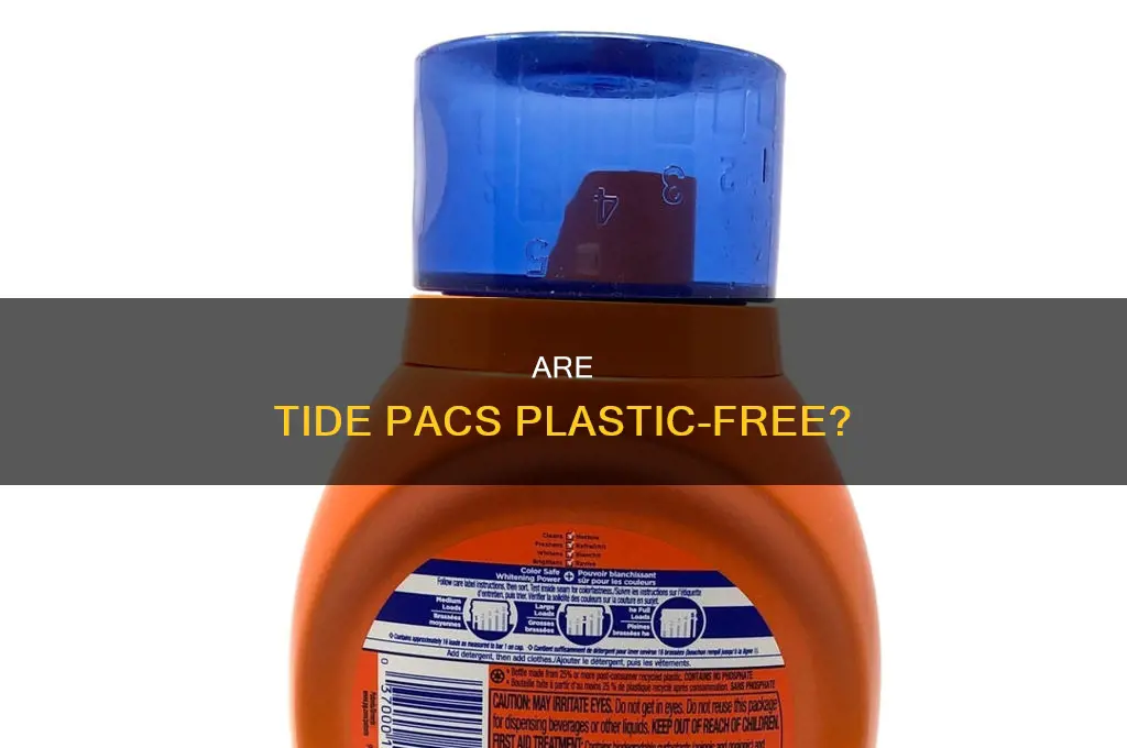 do tide pacs contain plastic