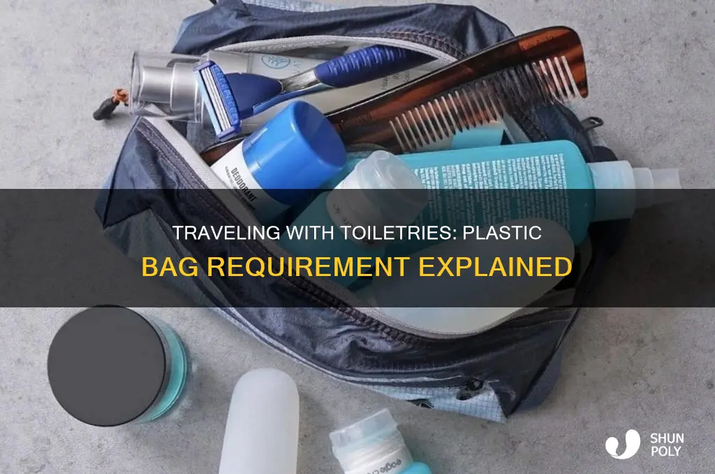 do toiletries have to be in a plastic bag