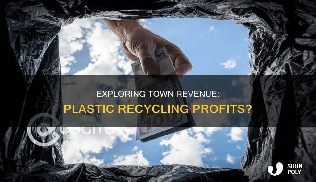 do towns make money recycling plastics