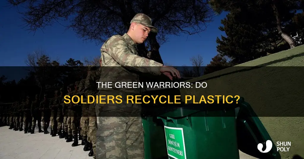 do troops recycle plastic