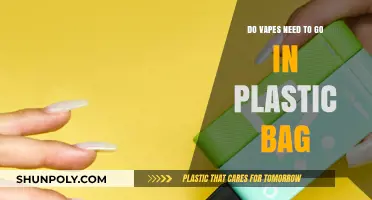 Do Vapes Need Plastic Bags for Air Travel? TSA Rules Explained