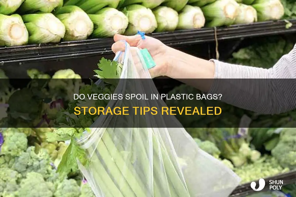 do vegetablesgo bad if kept in the plastic bag